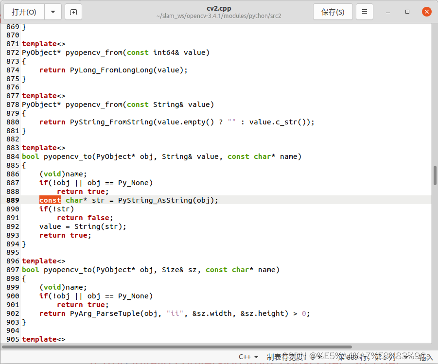 【报错处理】opencv-3.4.1安装报错 error: invalid conversion from ‘const char*’ to ‘char*’ [-fpermissive]