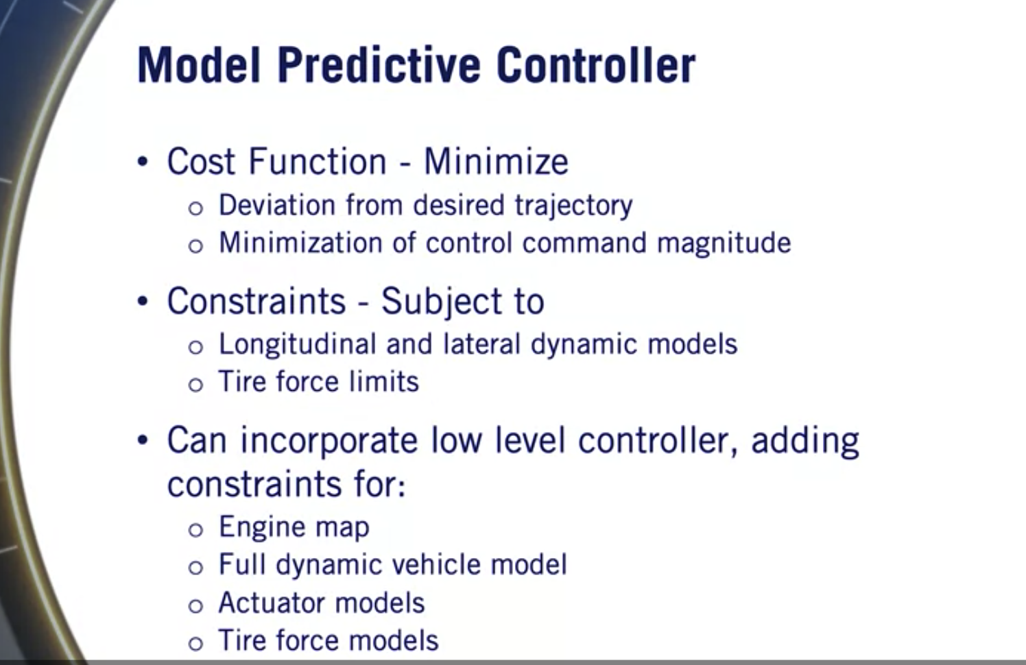 自动驾驶 6-4 高级转向控制 - MPC Advanced Steering Control - MPC_mpc 纵向控制-CSDN博客