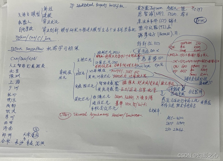 汽车自研算法部署芯片份额浅思