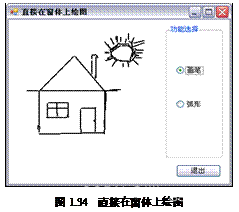 实例034 直接在窗体上绘图