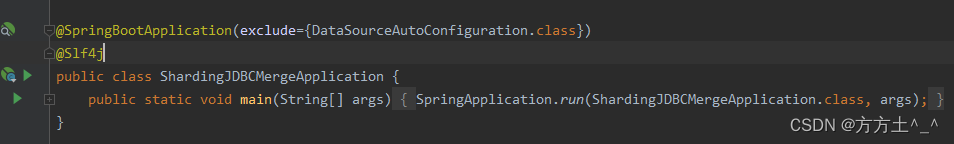 EnableAutoConfiguration Attributes should be specified via @SpringBootApplic