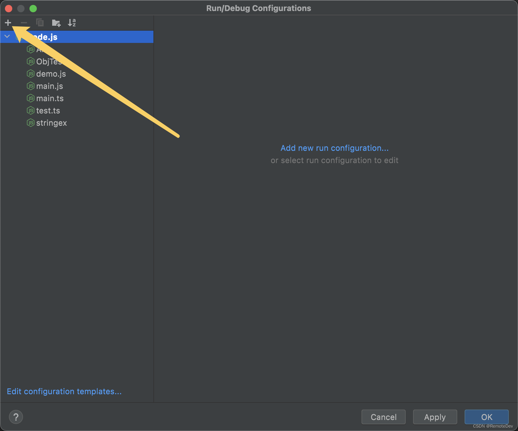 使用WebStorm调试Typescript脚本_webstorm Debug Typescript-CSDN博客