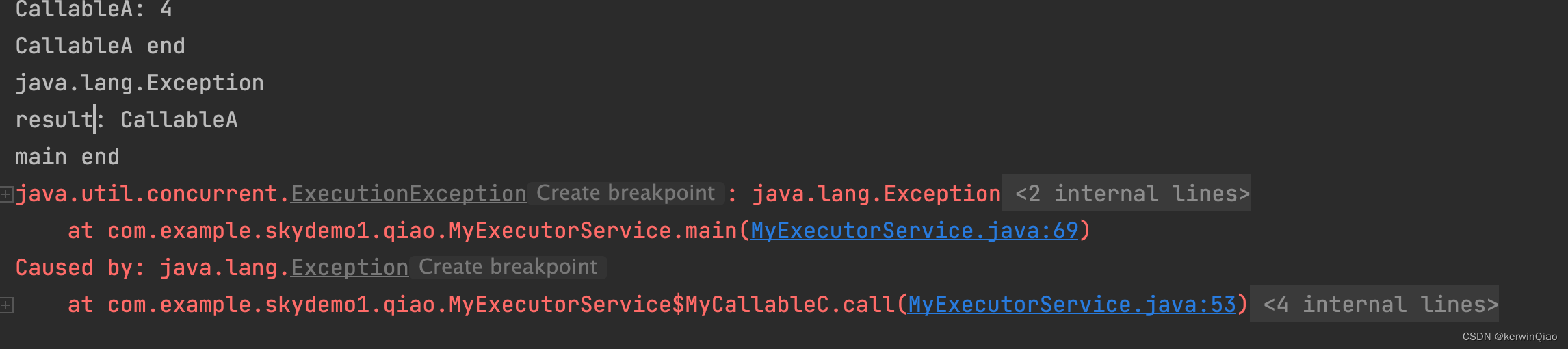 Java并发编程（六）ExecutorService