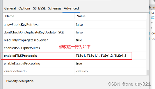 IDEA使用内置database数据库连接mysql报错：javax.net.ssl.SSLHandshakeException