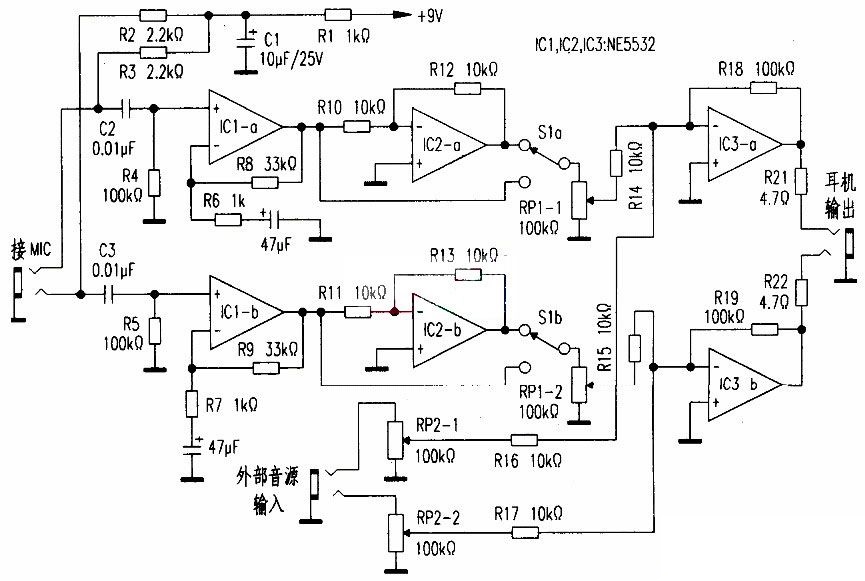 ne5532单电源供电电压图片