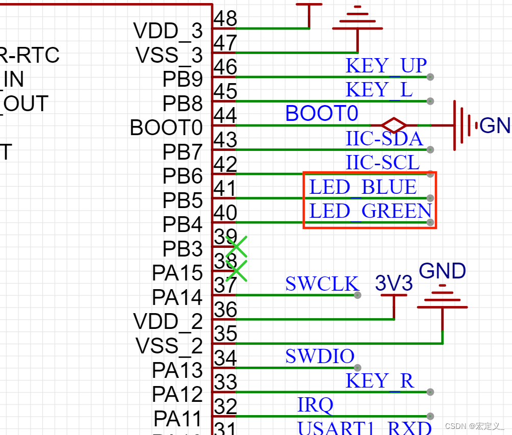 3双摇杆遥控器电路部分--stm32f103基本外设电路(st