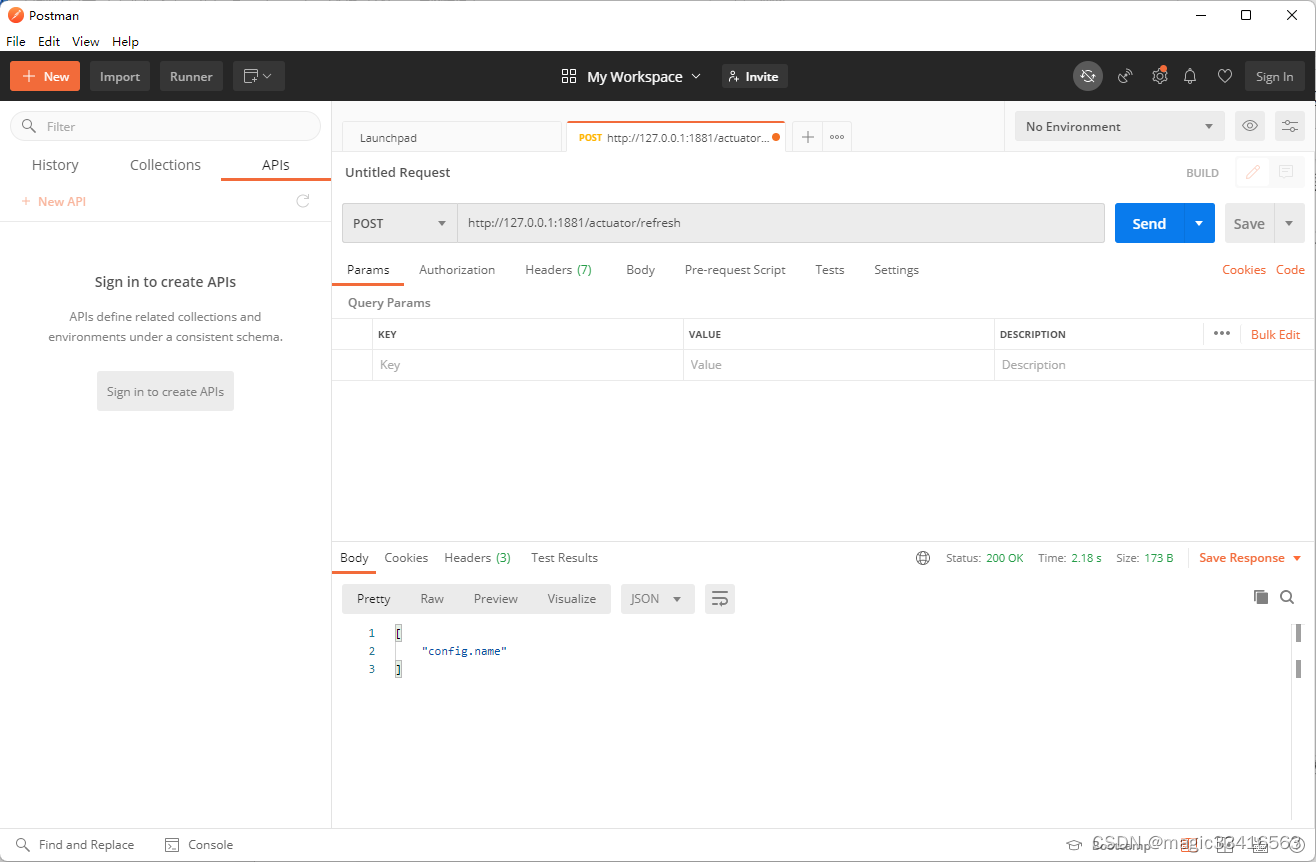 Springboot 实践（14）spring config 配置与运用--手动刷新