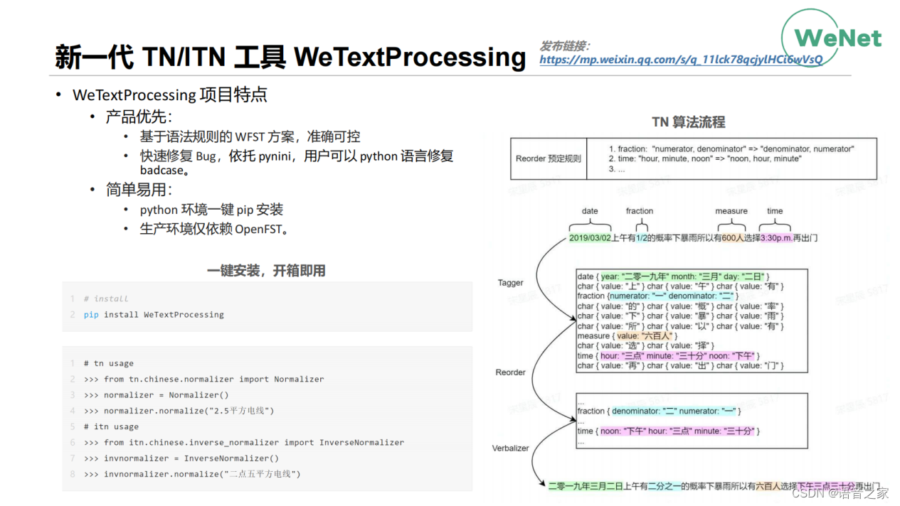 WeNet开源社区介绍