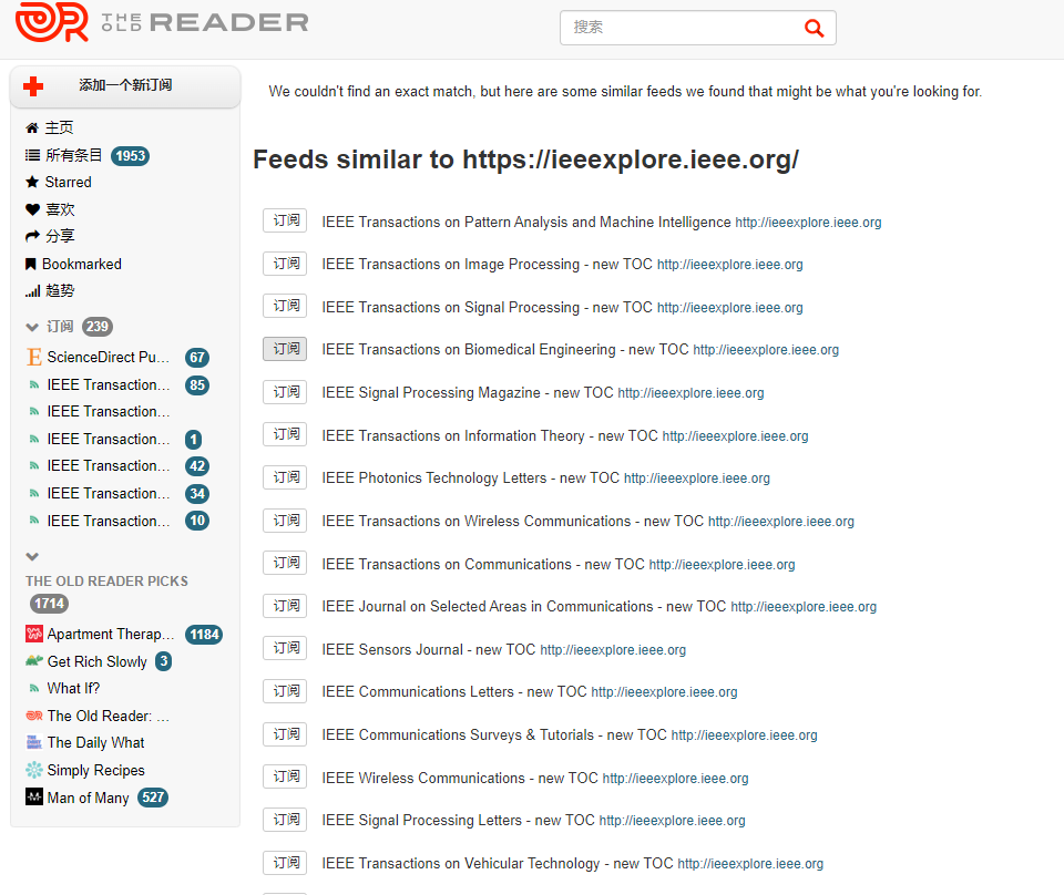 The old reader 添加订阅_theoldreader怎么订阅-CSDN博客