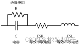 实际电容的电路模型