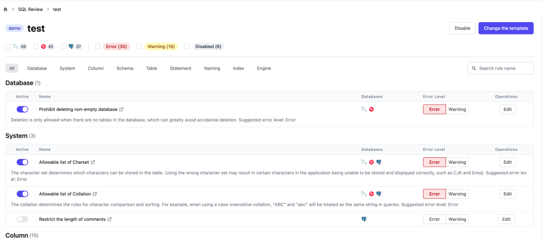 Bytebase VS Yearning