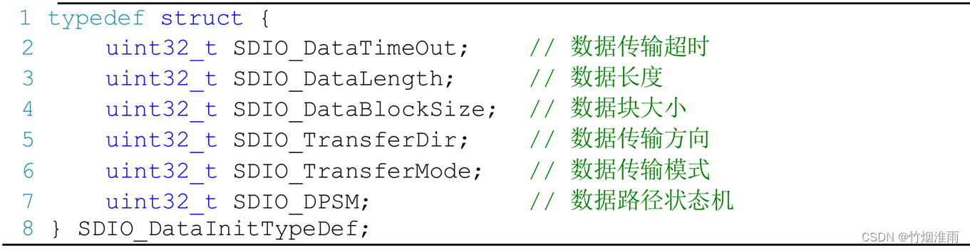 STM32的SDIO功能框图及SDIO结构体