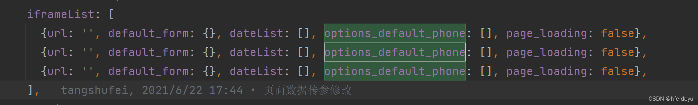 绑定的属性为iframeList[index].default_form.value_date_pick