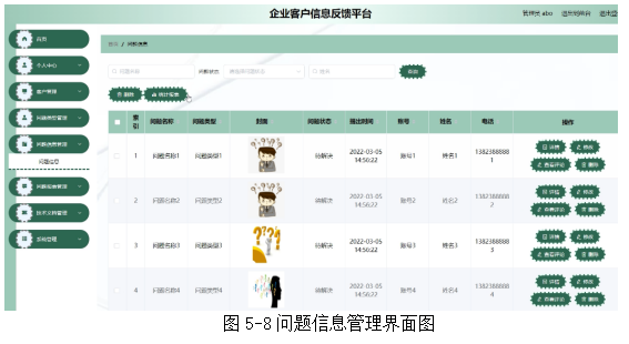 基于springboot实现企业客户信息反馈平台管理系统项目【项目源码+论文说明】