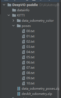 Python下的KITTI数据集odometry中相机位姿预处理，旋转矩阵转旋转向量