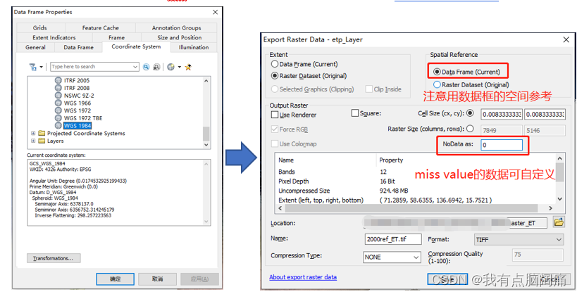 ArcGIS preprocessing process for .nc format data - Programmer Sought