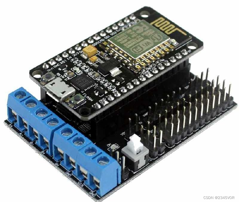 【ESP8266与ESP12E 电机拓展板握手】