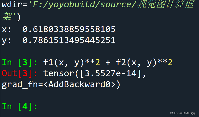 pytorch深度学习框架CUDA版本环境安装记录——牛刀杀鸡——解一个非线性方程组