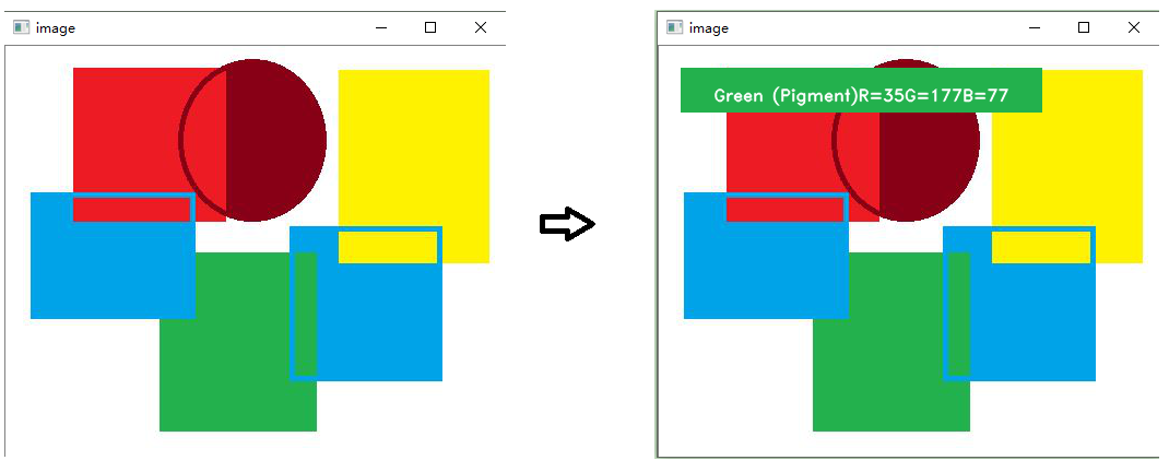 OpenCV识别图像中的颜色_颜色识别opencv-CSDN博客