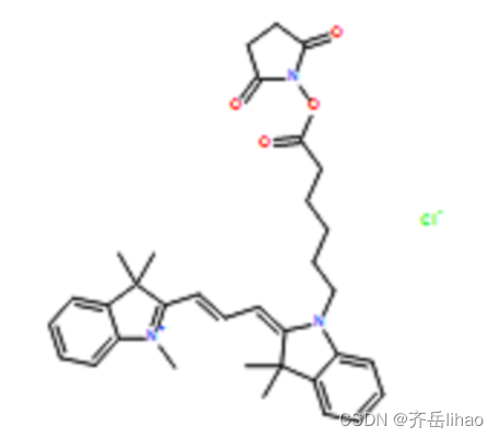 CY3(Cyanine3) NHS ester，1032678-38-8，Cy3-NHS 活化酯