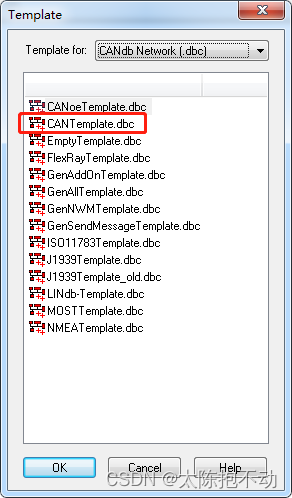 Create a new DBC file