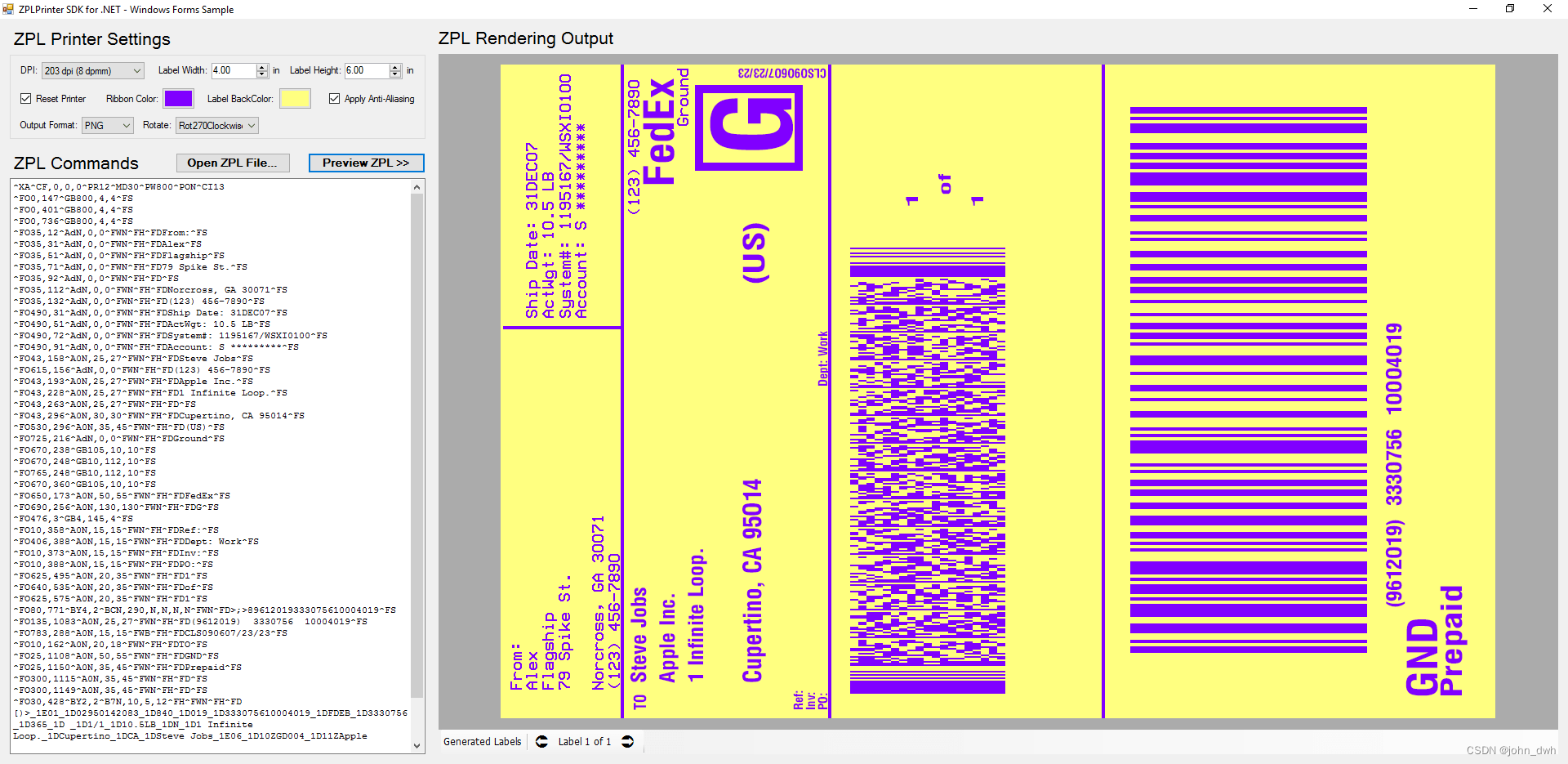 新Crack：Neodynamic ZPLPrinter SDK for .NET Standard