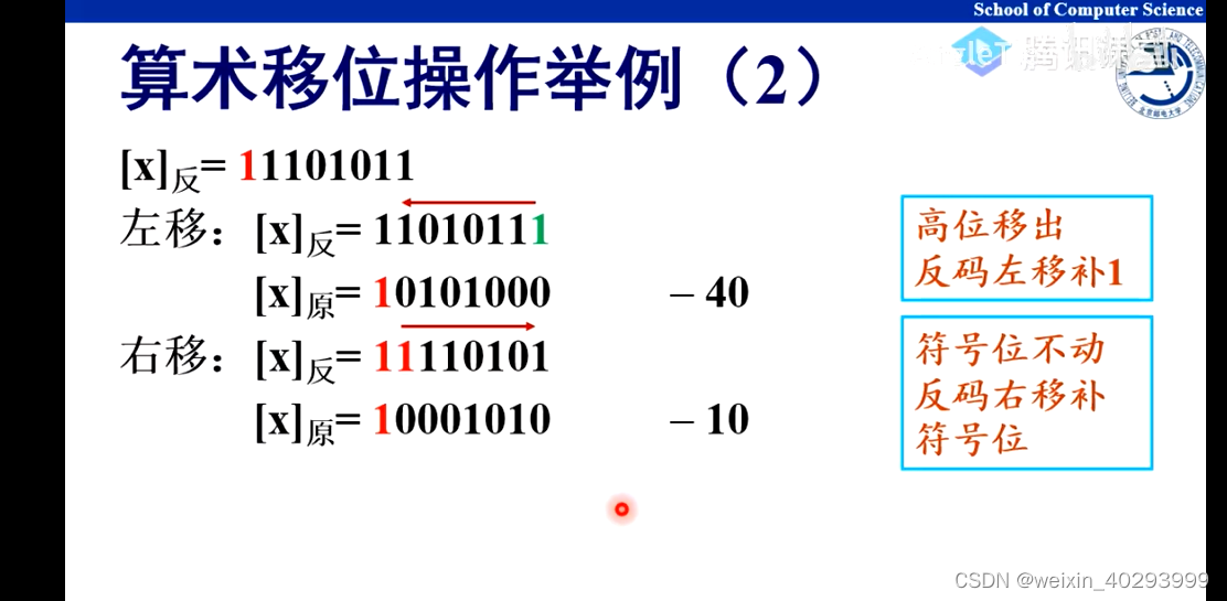 移位操作汇总