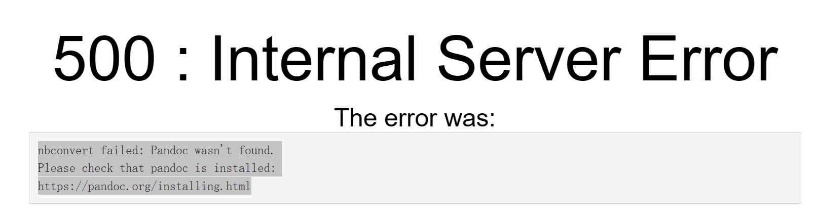 Jupyter无法导出PDF，遇到的诸多问题_nbconvert failed: pandoc wasn't found.-CSDN博客