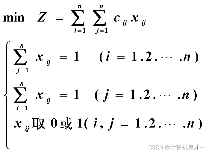 数学建模第四天：数学建模算法篇之整数规划、指派问题及其求解方法