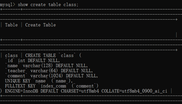 【MySQL】全文索引详解