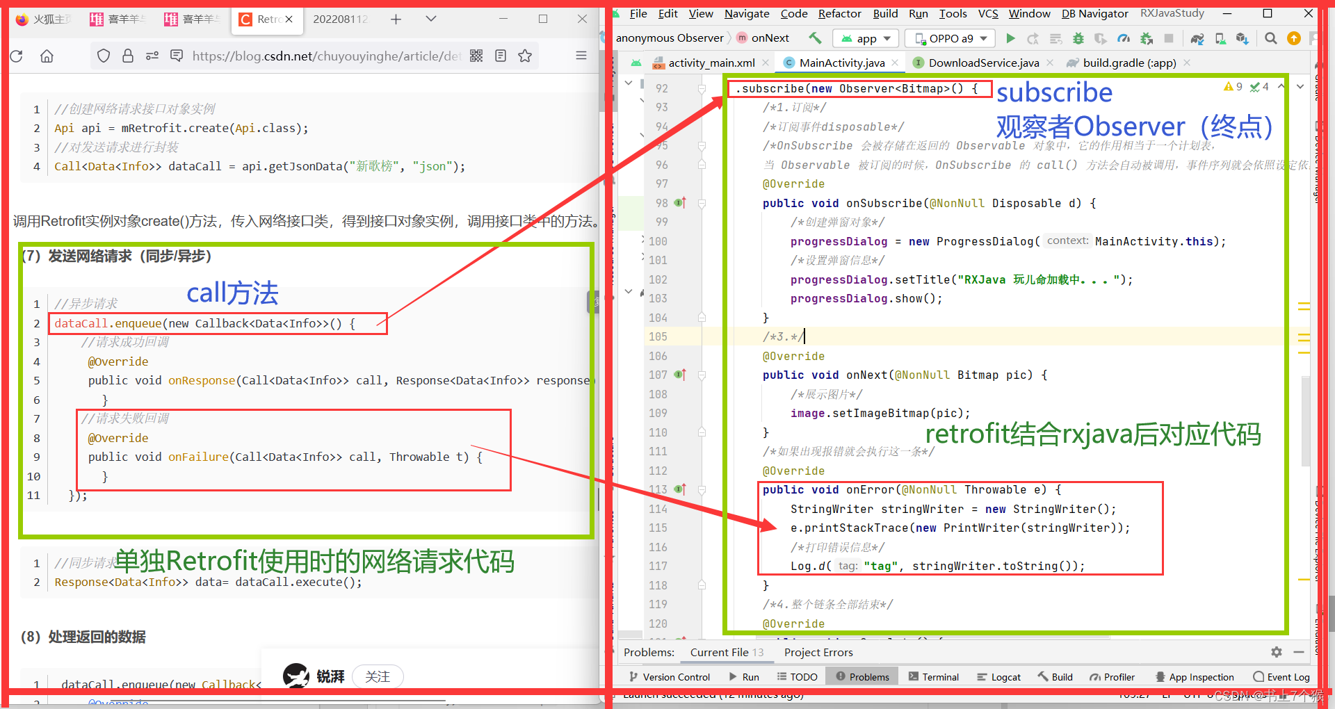 RXJava3+OKHTTP3+Retrofit2（观察者设计模式）讲解+实战-CSDN博客