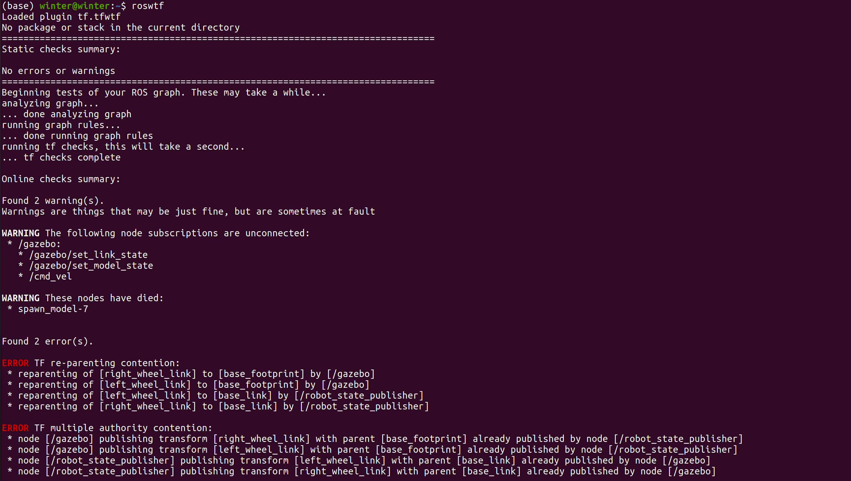 【已解决】TF_REPEATED_DATA ignoring data with redundant timestamp for frame