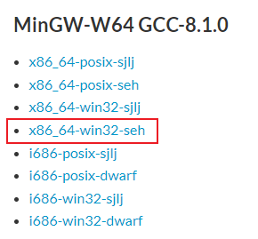 MinGW下载