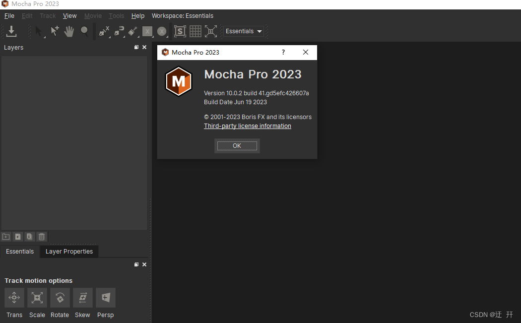 Mocha Pro 2023 v10.0.2（win/mac）无套路安装教程