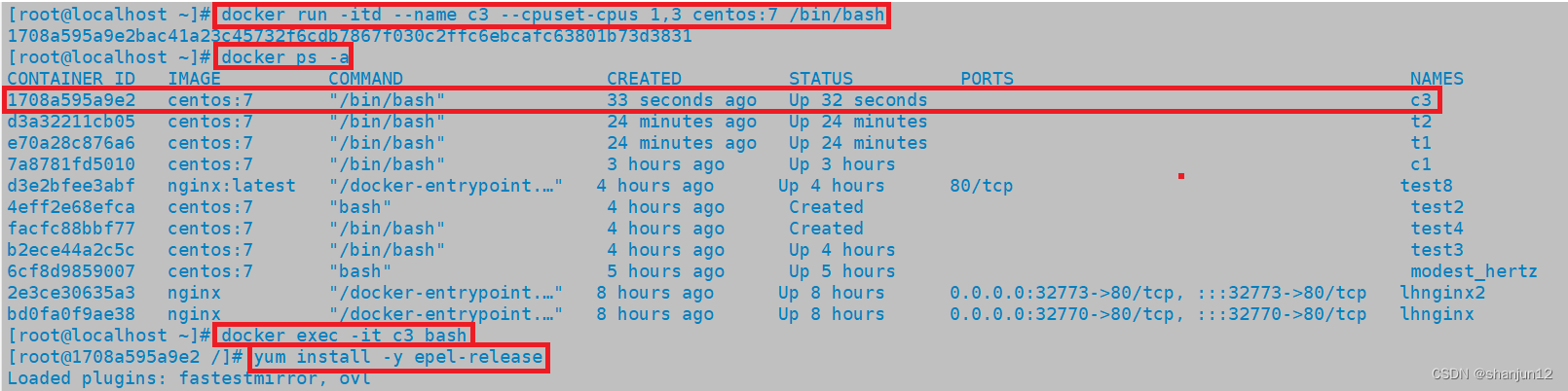 Docker网络模式与cgroups资源控制