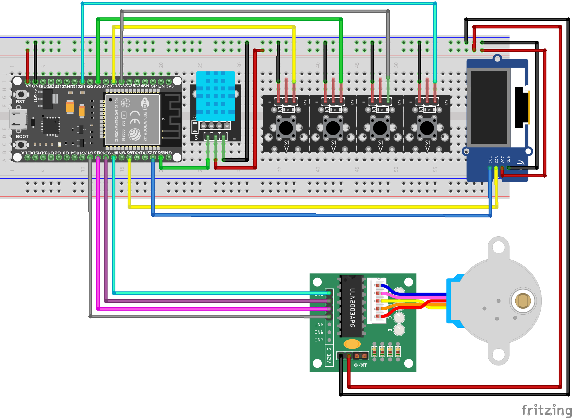 Fritzing软件绘制Arduino面包板接线图传感器模块库文件014