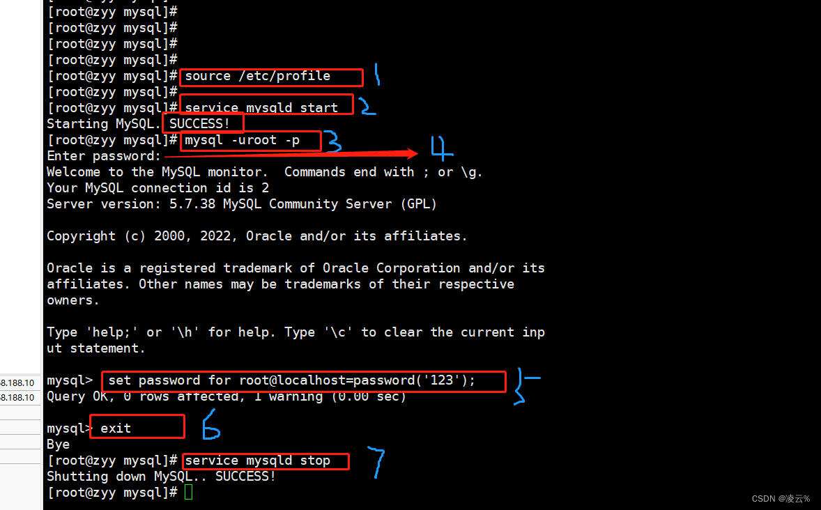 Linux安装MySQL 5.7