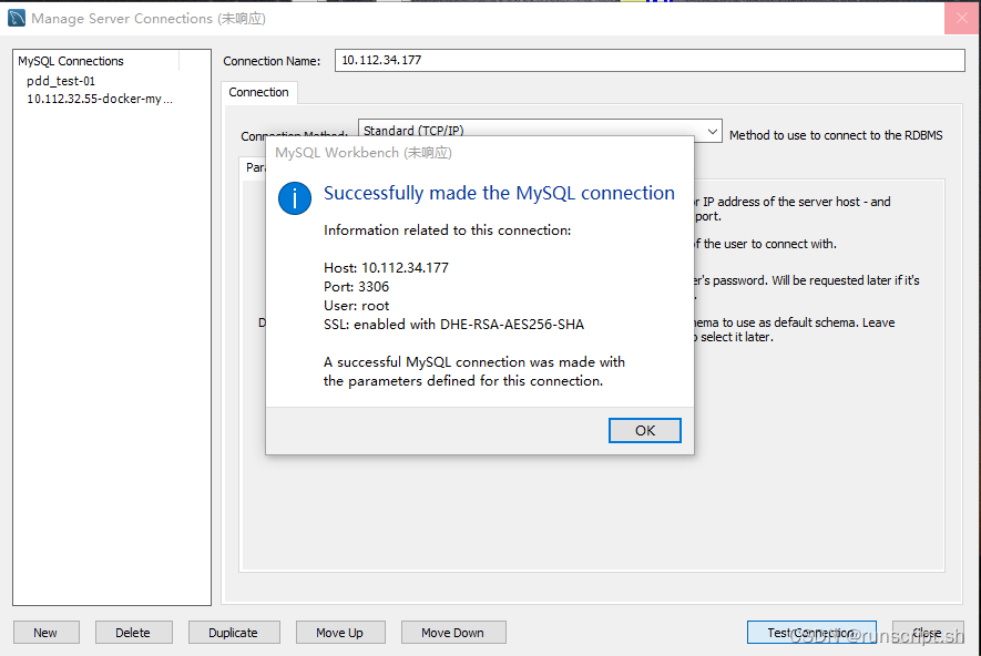 MySQL: Failed to Connect to MySQL at XXXX:3306 with user root