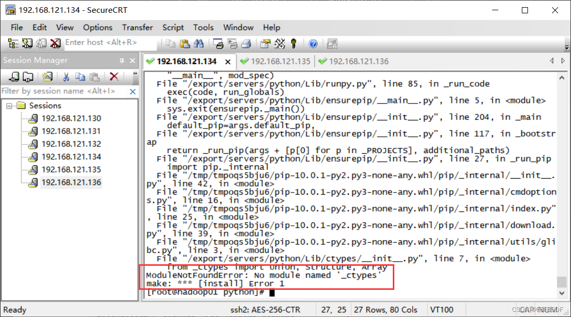 yum install python 3.7