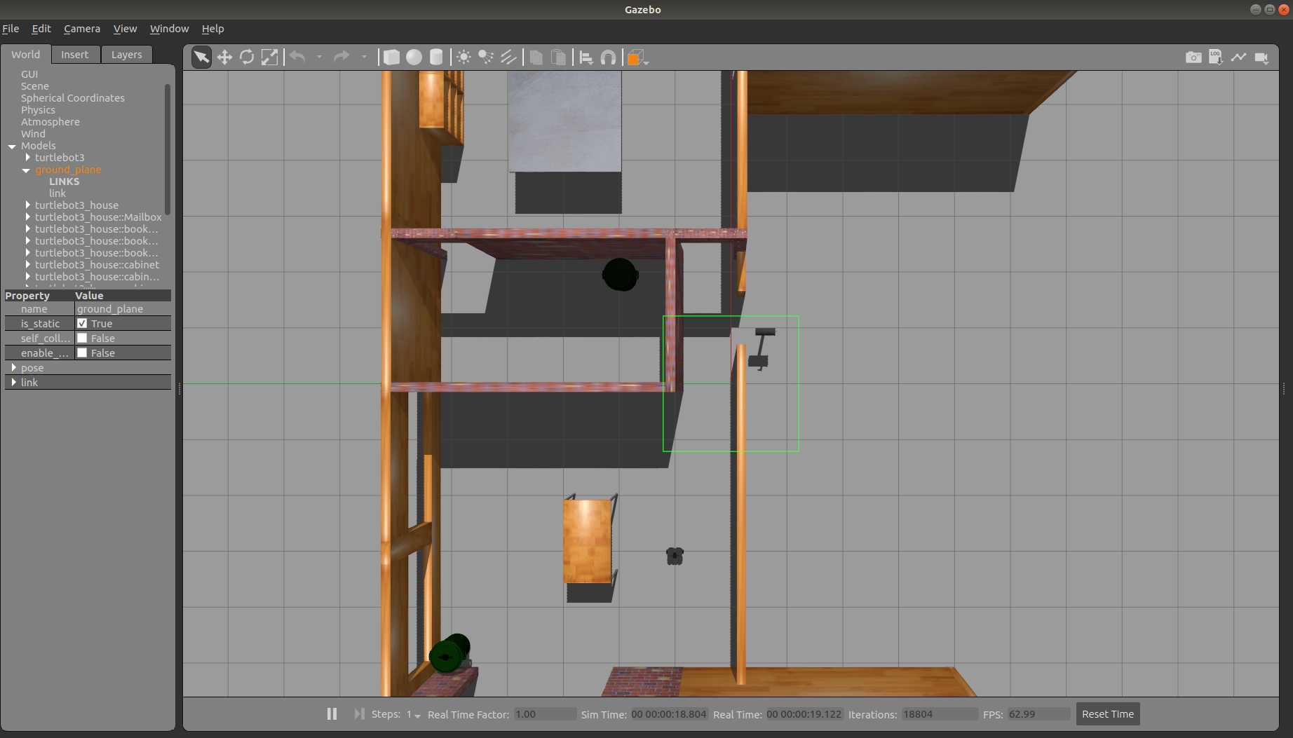 Ubuntu18.04 ROS仿真turtlebot3进行Gmapping,Hector,和cartographer建图_基于 ...