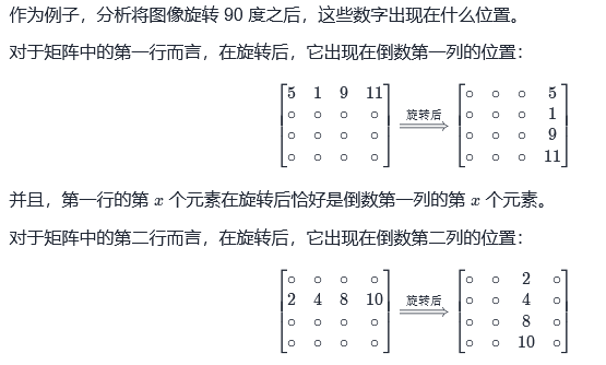 leetcode48.旋转图像（中等）