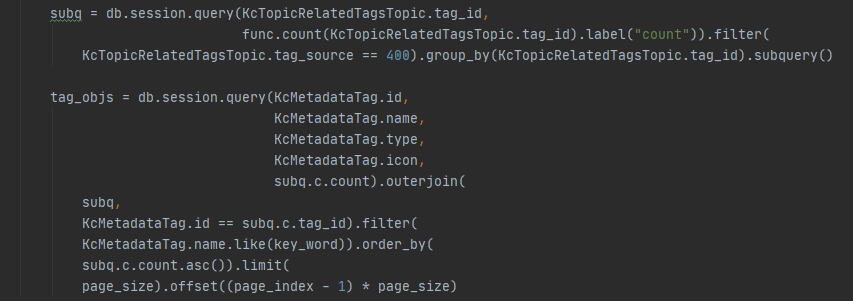 Sqlalchemy 子查询(subquery)-CSDN博客