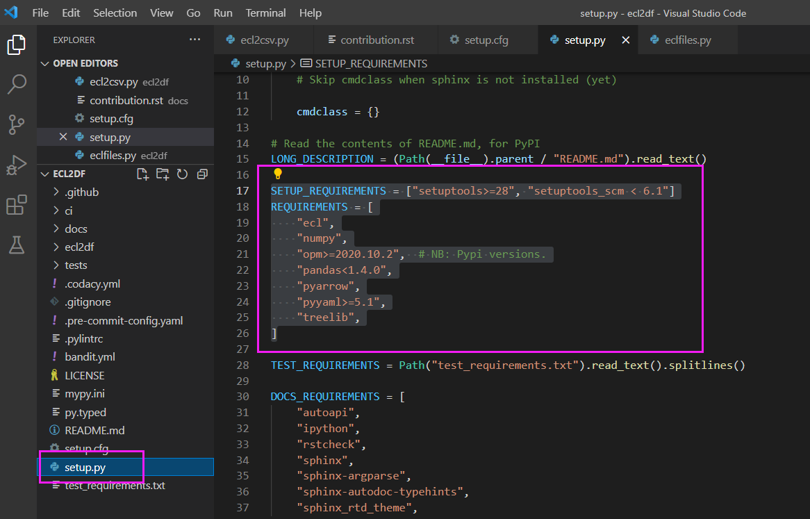 windows下Python工程使用eclipse油藏数值模拟器的文件读写c/c++算法库ecl2df导出全部属性数据为csv文件（续 ...