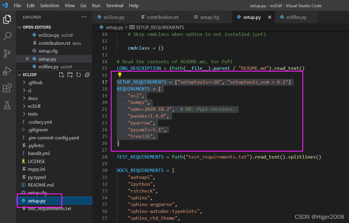 windows下Python工程使用eclipse油藏数值模拟器的文件读写c/c++算法库ecl2df导出全部属性数据为csv文件(续 ...