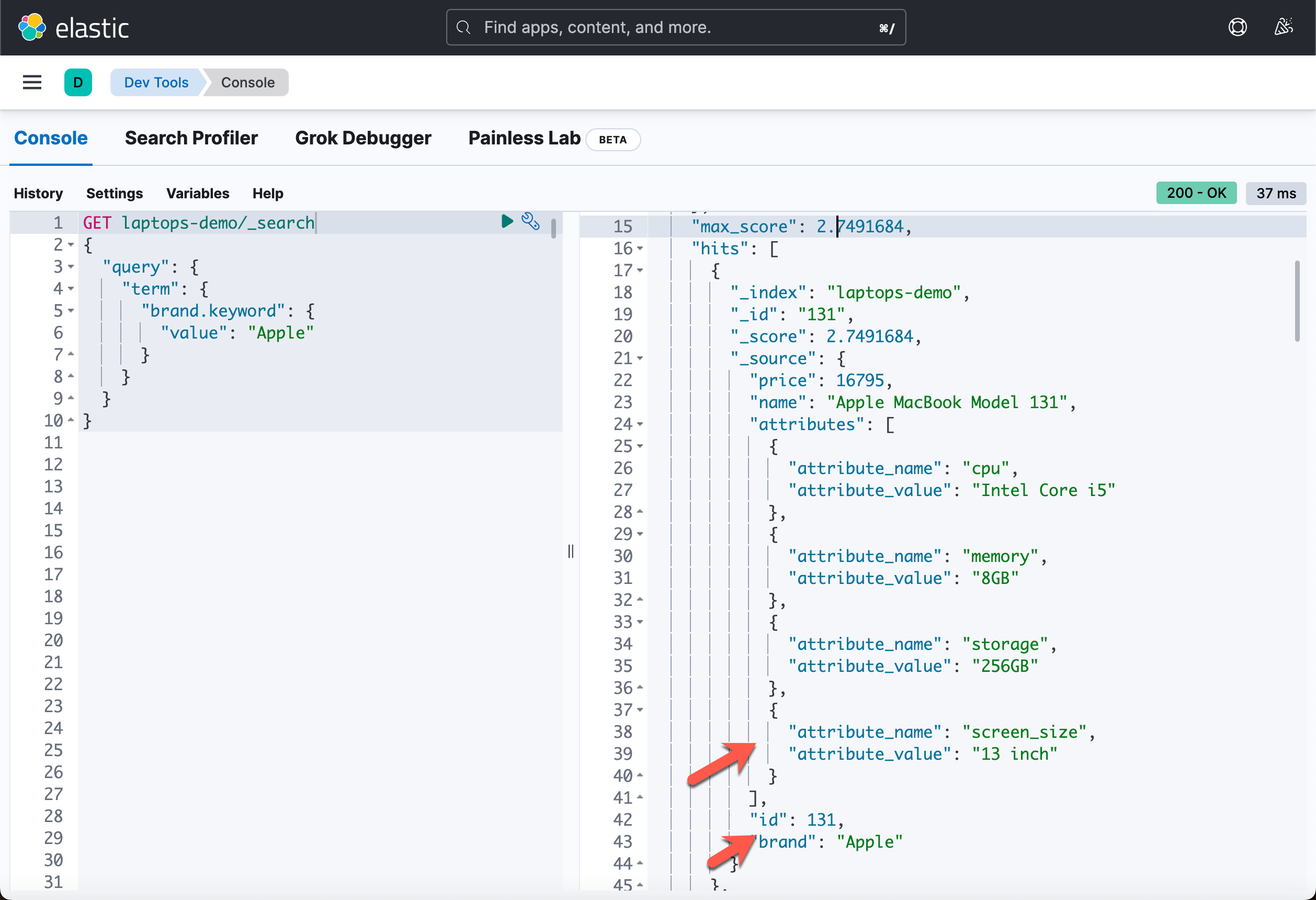 Elasticsearch：从实例中学习 nested 数据类型的 CRUD 及搜索