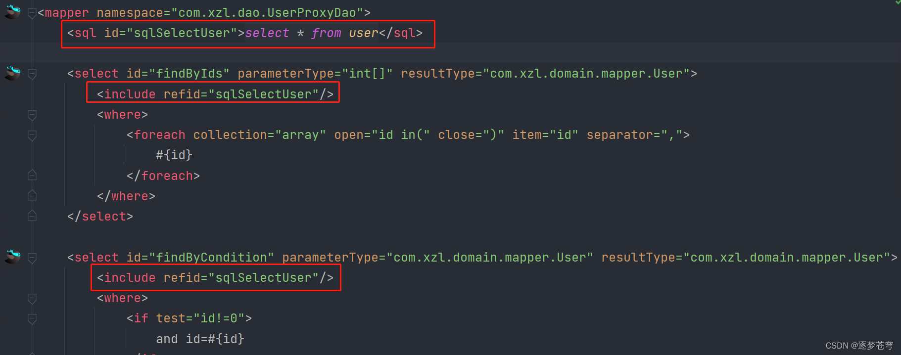 [MyBatis系列③]动态SQL