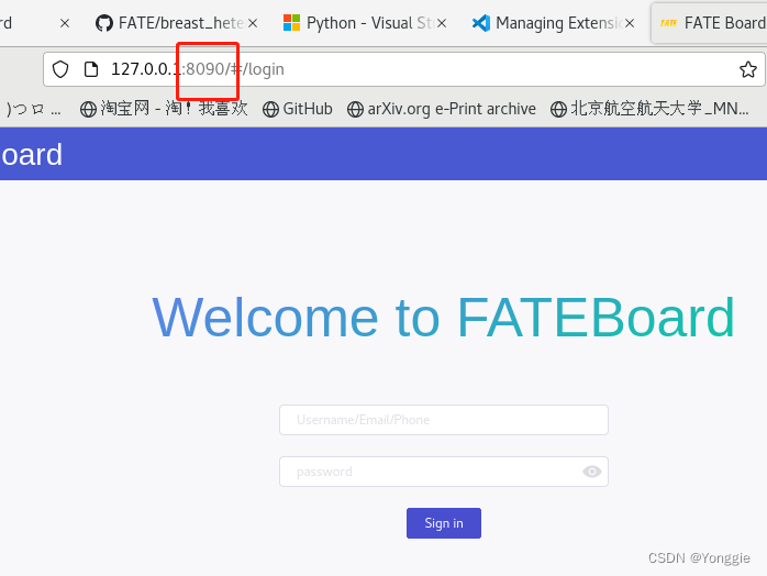 【FATE联邦学习】standalone版Fateboard修改配置