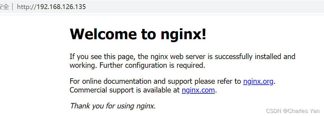 访问nginx