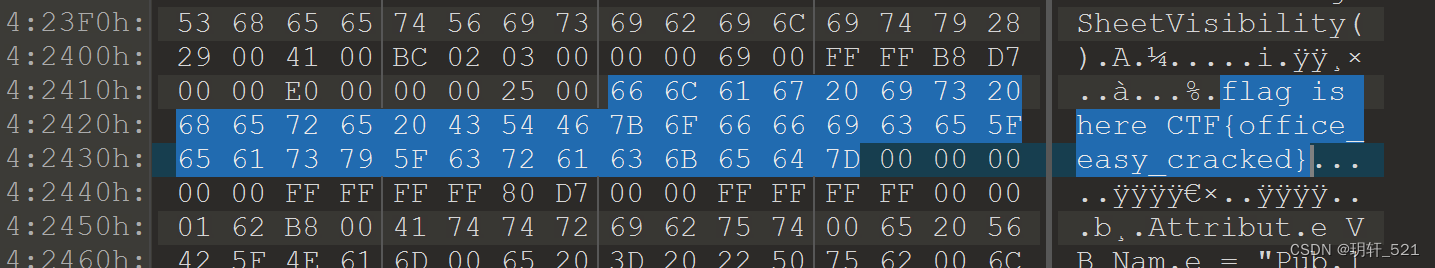 BUUCTF [HBNIS2018]excel破解 1