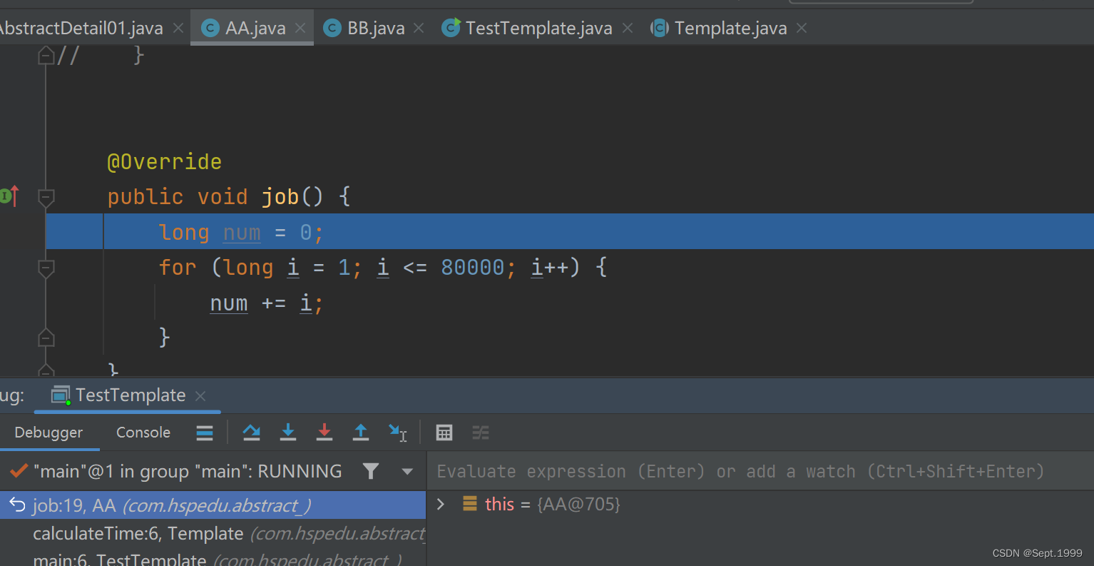 Java学习之抽象模板模式